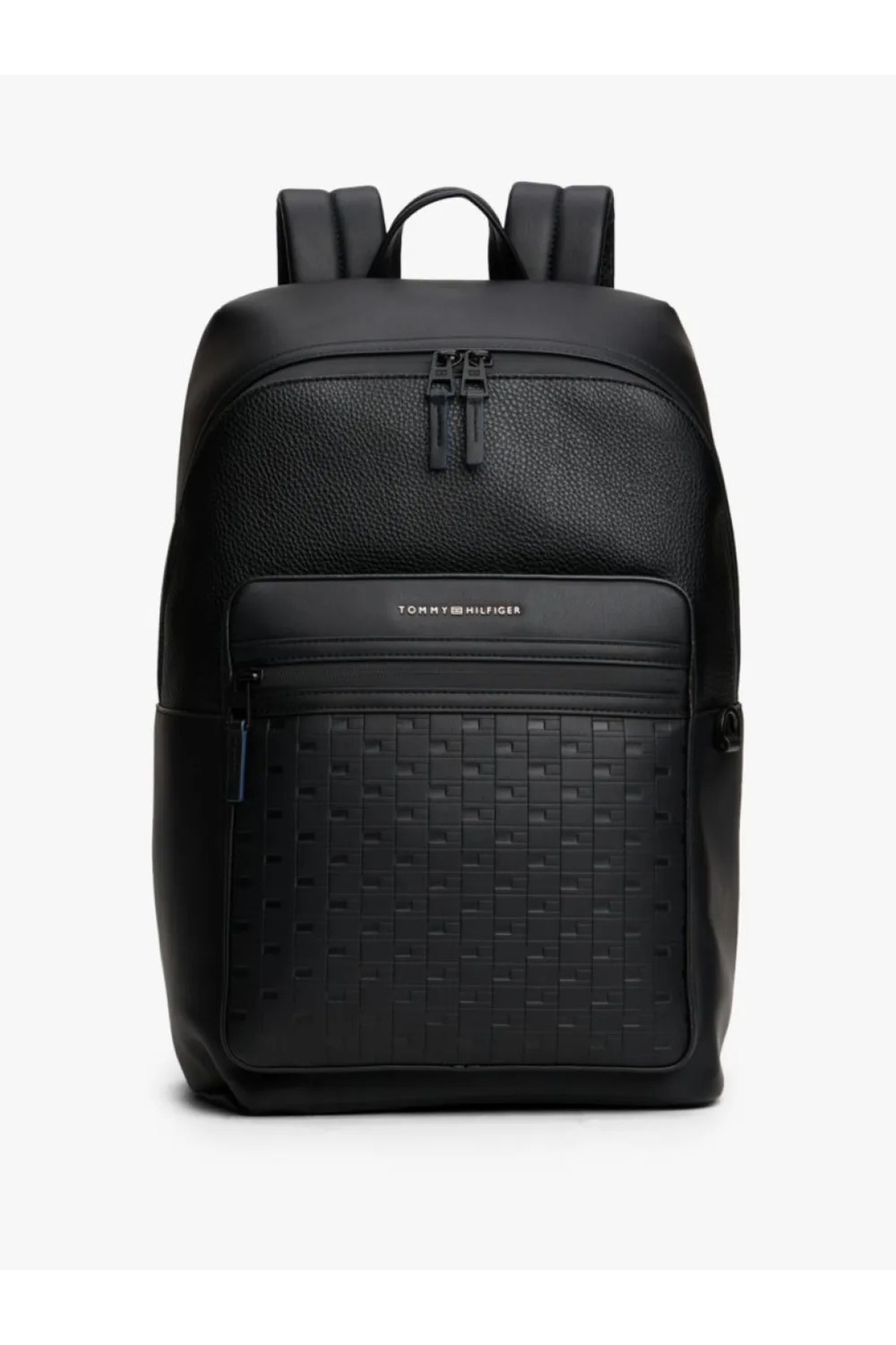 تامی هیلفیگر کوله پشتی مشکی مردانه با محفظه جلویی زیپ‌دار و جیب‌های داخلی جادار AM0AM13982-BDS