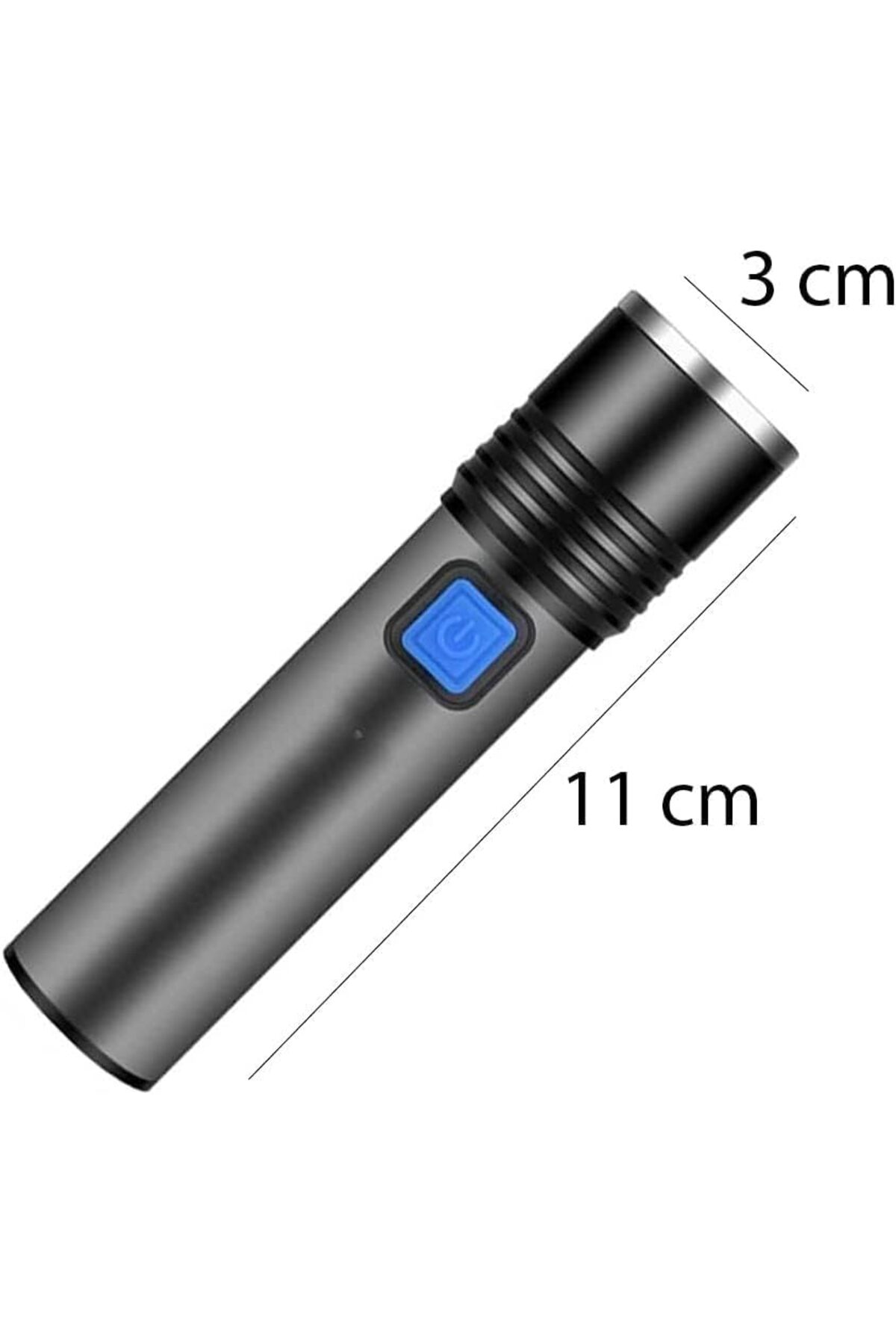 BRF MRT HT-015 Mini Profesyonel Ultra Güçlü T6 Led Zoom lu El Feneri 1211562