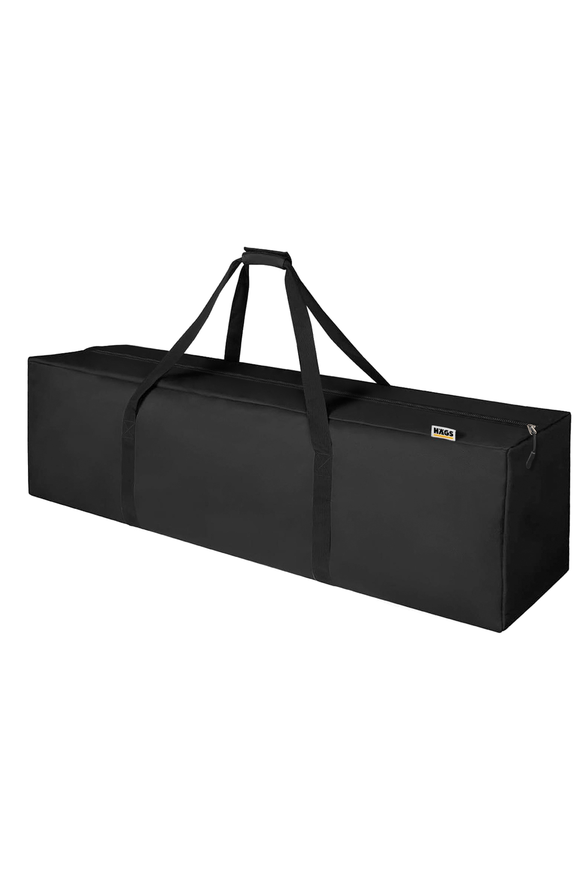 HAEGS Taşıma Çantası, Çok Amaçlı Fermuarlı Dayanıklı Seyahat, Hurç 155L (105 x 38 x 39 cm) - Siyah