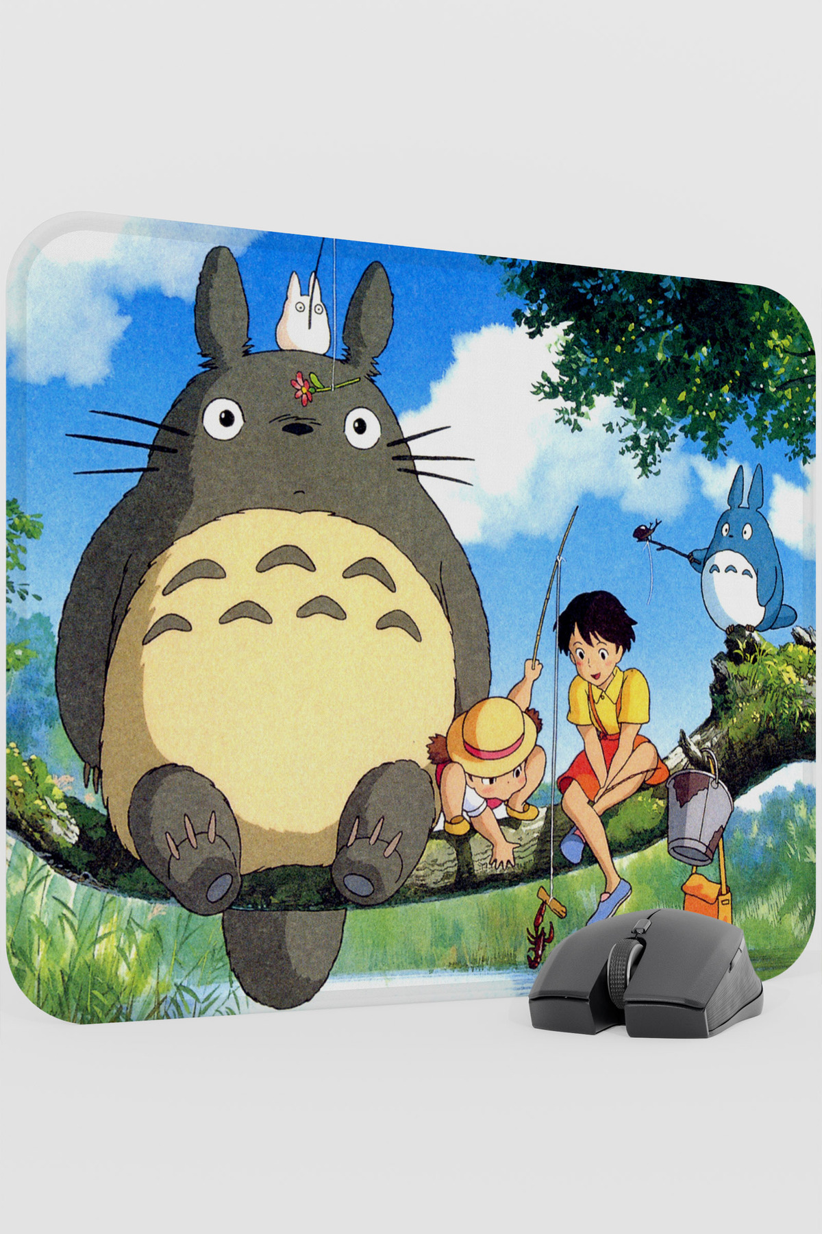 mousepad bastir Totoro Anime V2 - 22X18 Gaming Rubber Non-Slip