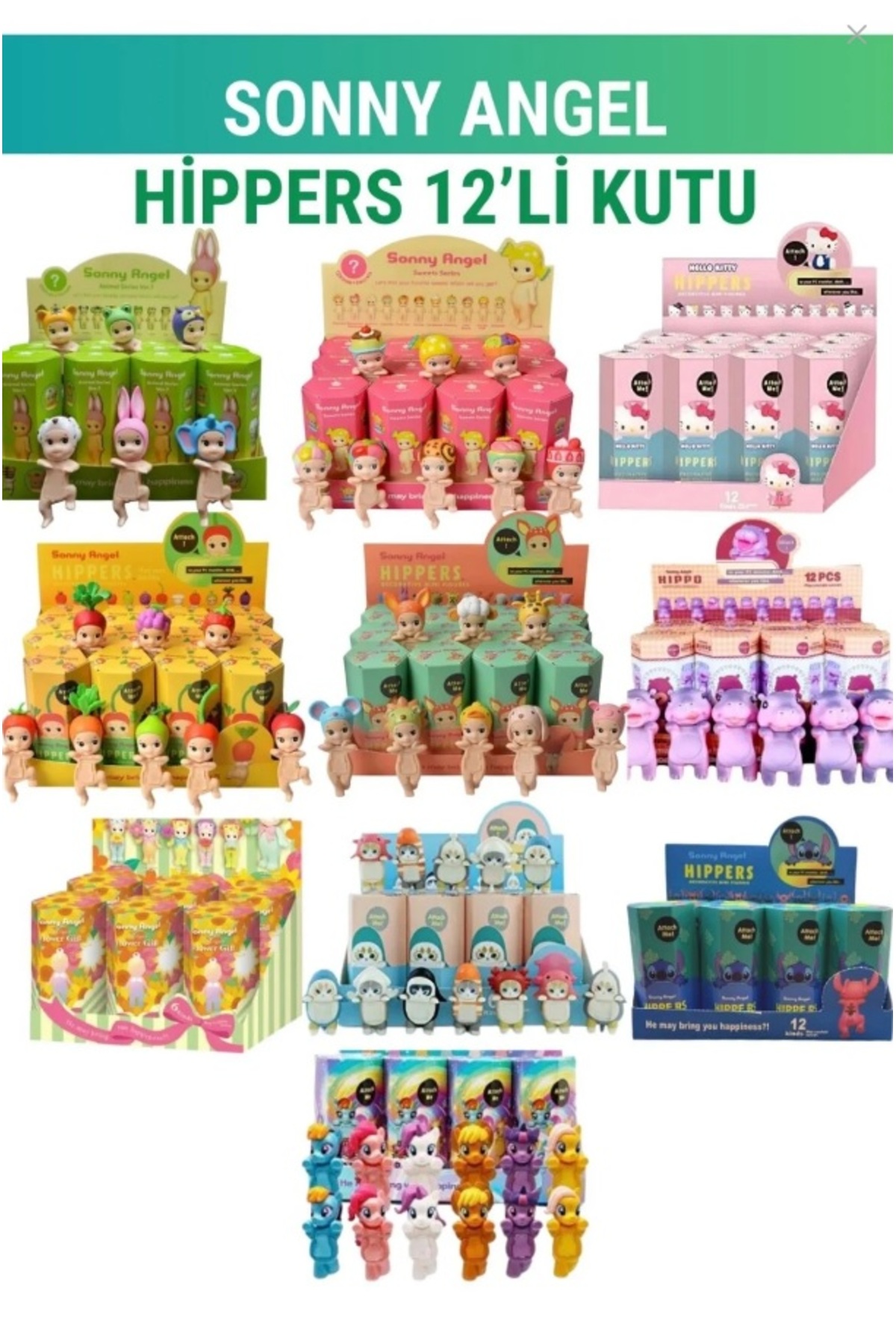 Sonny Angel 12-Piece Set Random Delivery