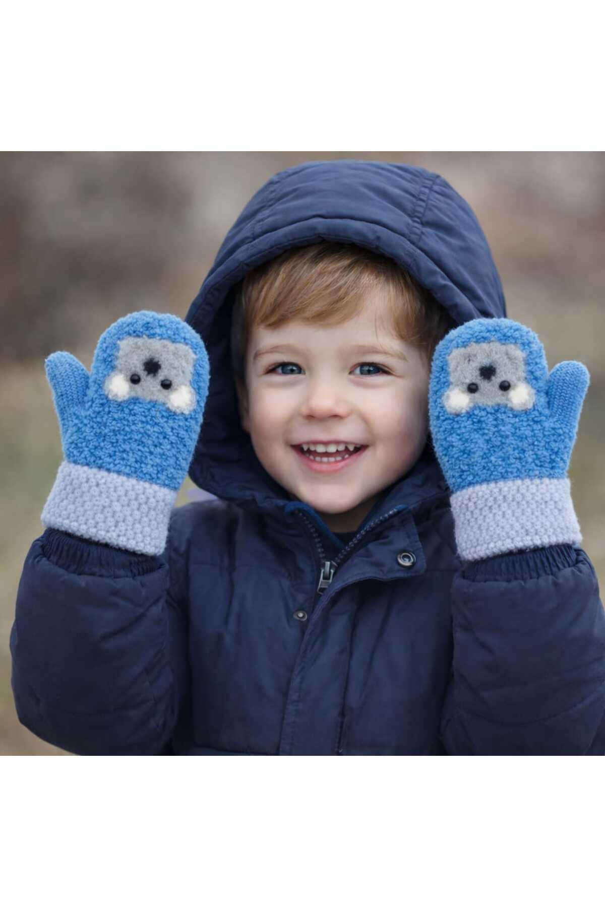 gigigiyim Koala Desenli Tek Parmak Unisex Çocuk Eldiven fotoğrafı 2 (önizleme)