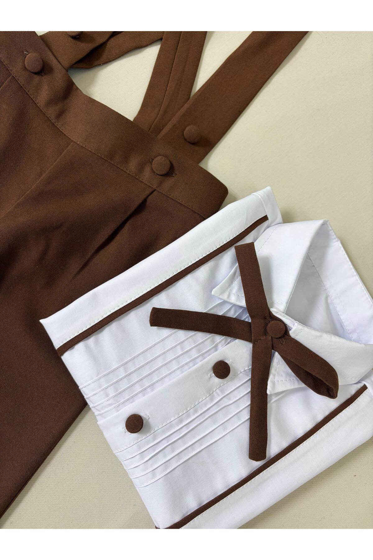 annerüyası Acı Kahve Salopet Takım fotoğrafı 7 (önizleme)