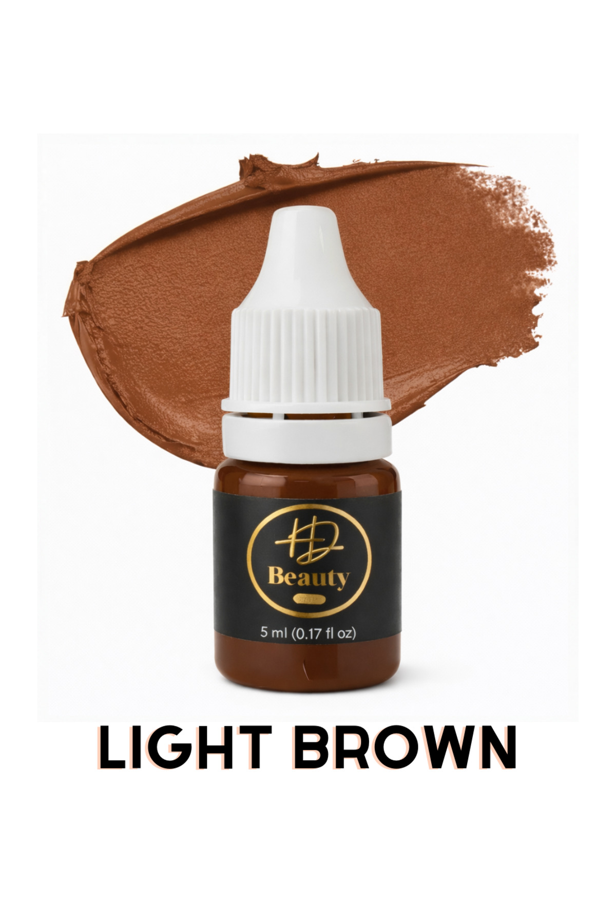 HD Beauty Pigments Kalıcı Makyaj Boyası Mikroblading/micropigmentation Pigment Kaş Boyası 5 ml