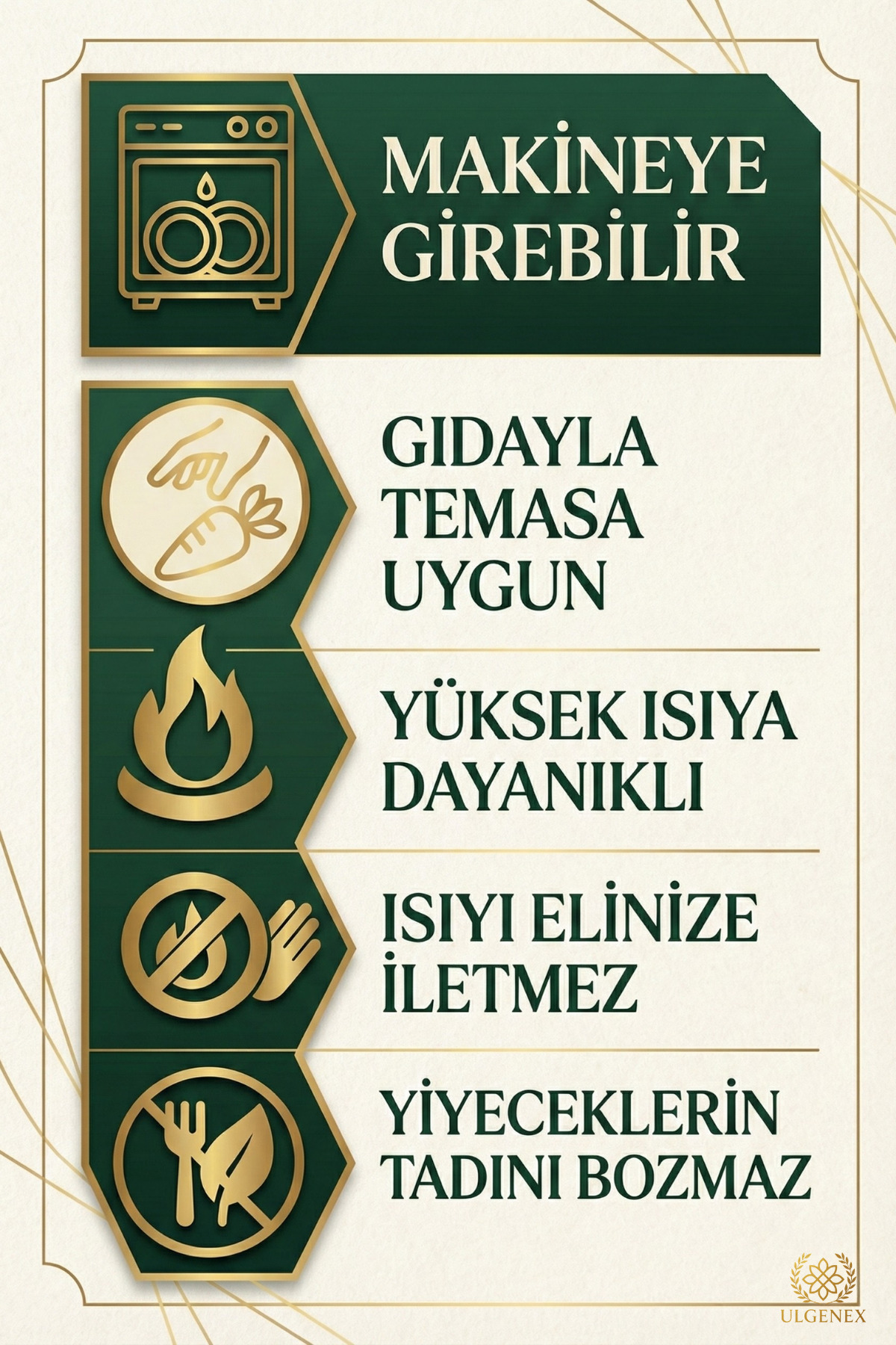 Ulgenex 4'lü Premium Bambu Tahta Kaşık Seti, Ahşap Pilav, Sos, Servis ve Mama Kaşığı Mutfak Seti fotoğrafı 4 (önizleme)