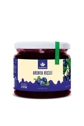 GURESSA Aronya Reçeli 400 Gr (Doğal Ev Yapımı)