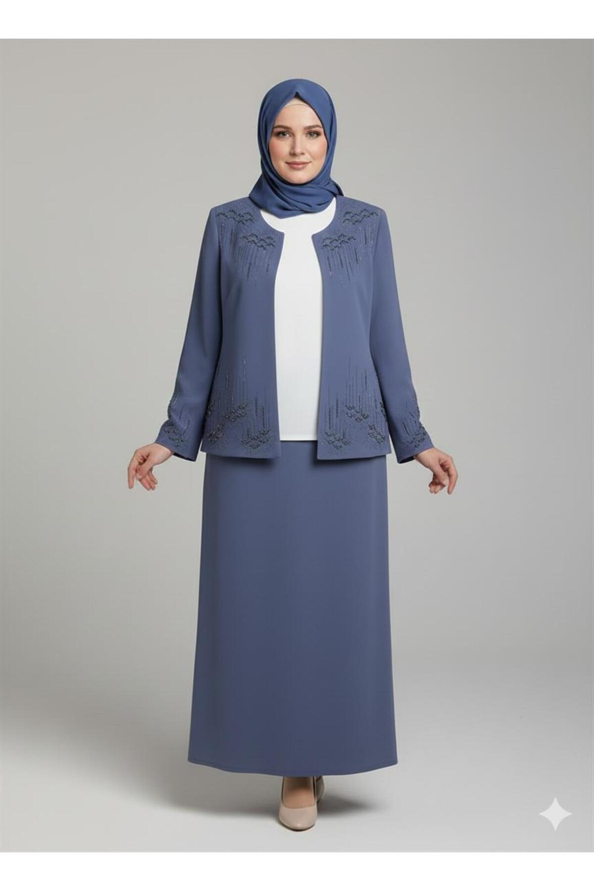 özkösekids kadın etekli abiye takım