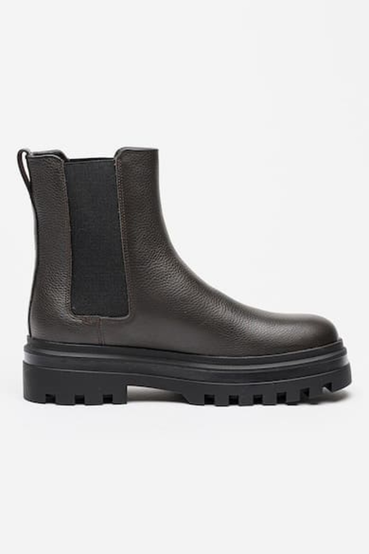 کلوین کلاین چکمه‌های چلسی مردانه با کفی ضخیم - قهوه‌ای