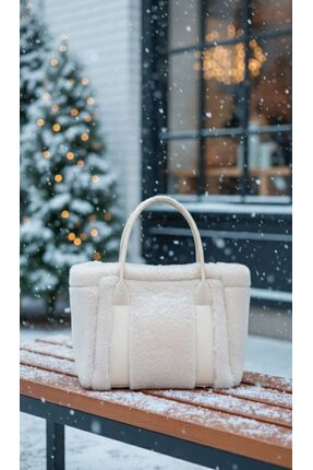 StillZone Kadın Peluş El ve Omuz Çantası
