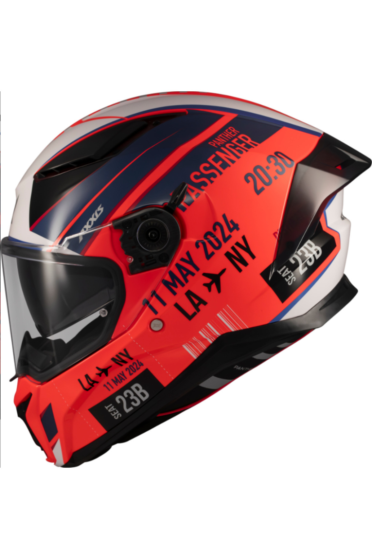 Axxis Motosiklet Kask Panther Sv Mat C5 Full Face Güneş Vizörlü
