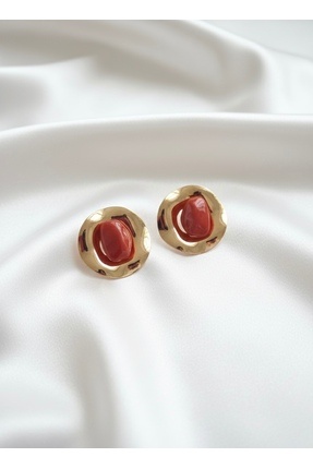 Venz Collection Gold Detay Küpe