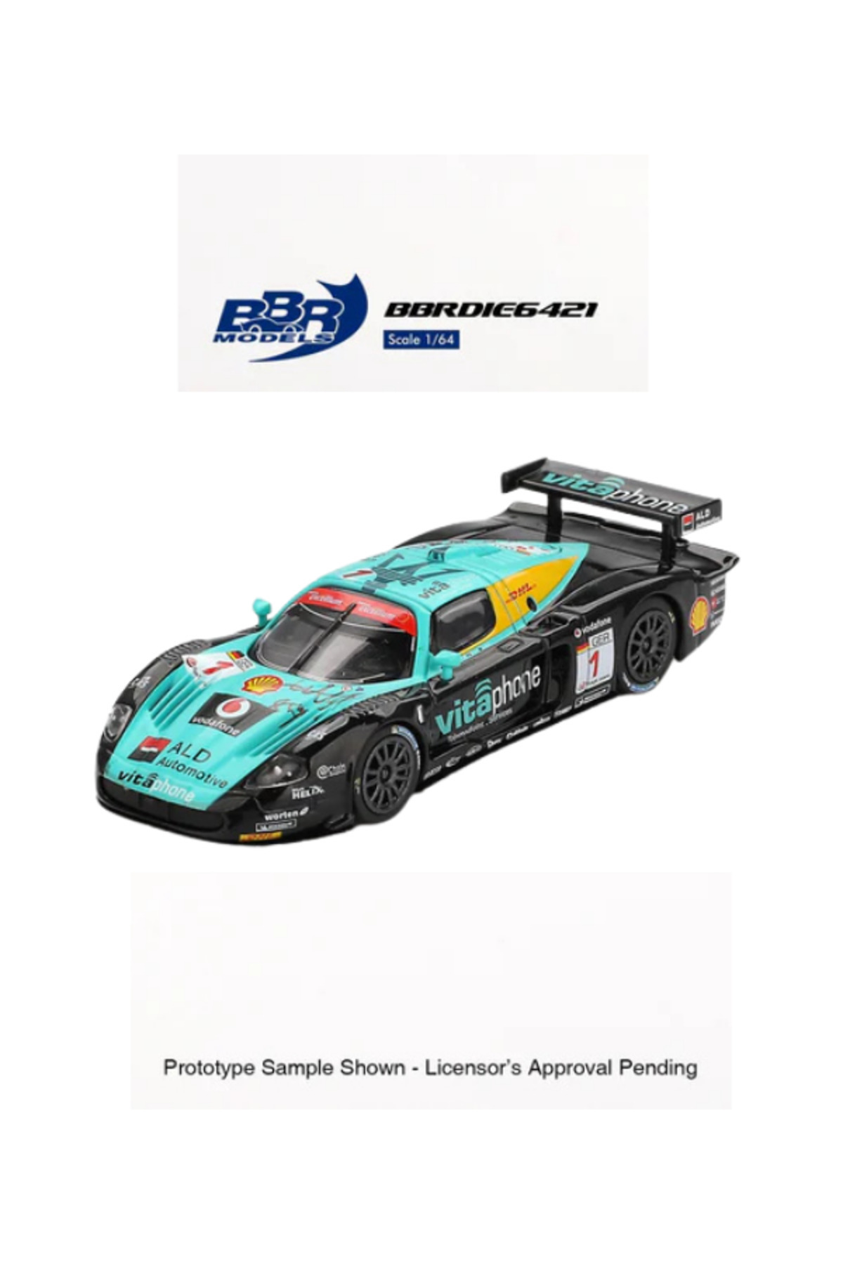 Mini GT BBR Models Mini GT BBR Maserati MC12 Competizione 1:64