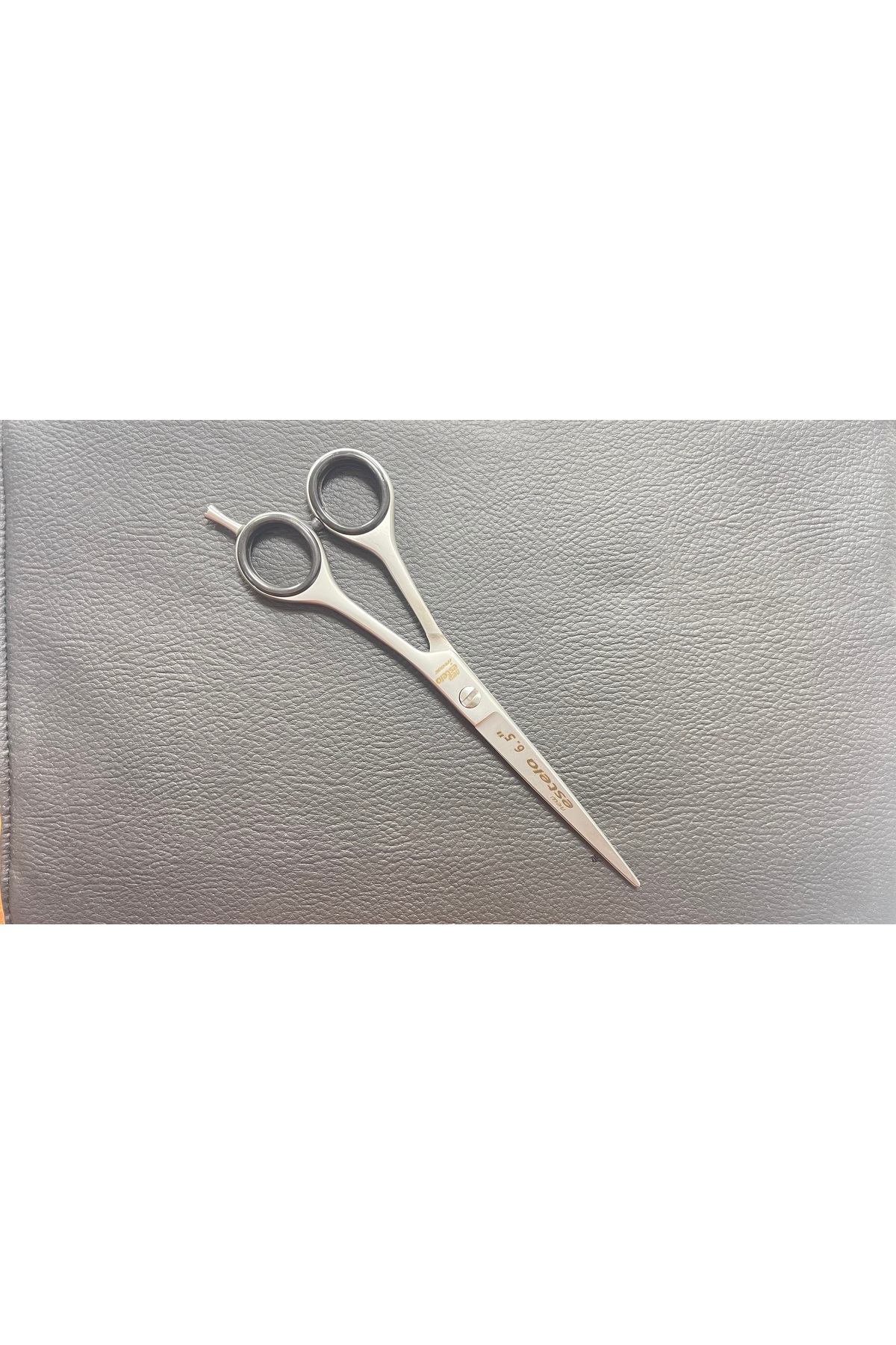 new estela KUAFÖR & BERBERLERİN TERCİHİ SAKAL BIYIK DÜZELTME MAKASI 6,5İNÇ