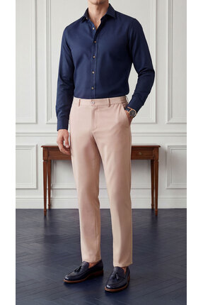 Etikmen Spor Klasik Bej Kolay Ütülenebilir Easy Iron Erkek Pantolon