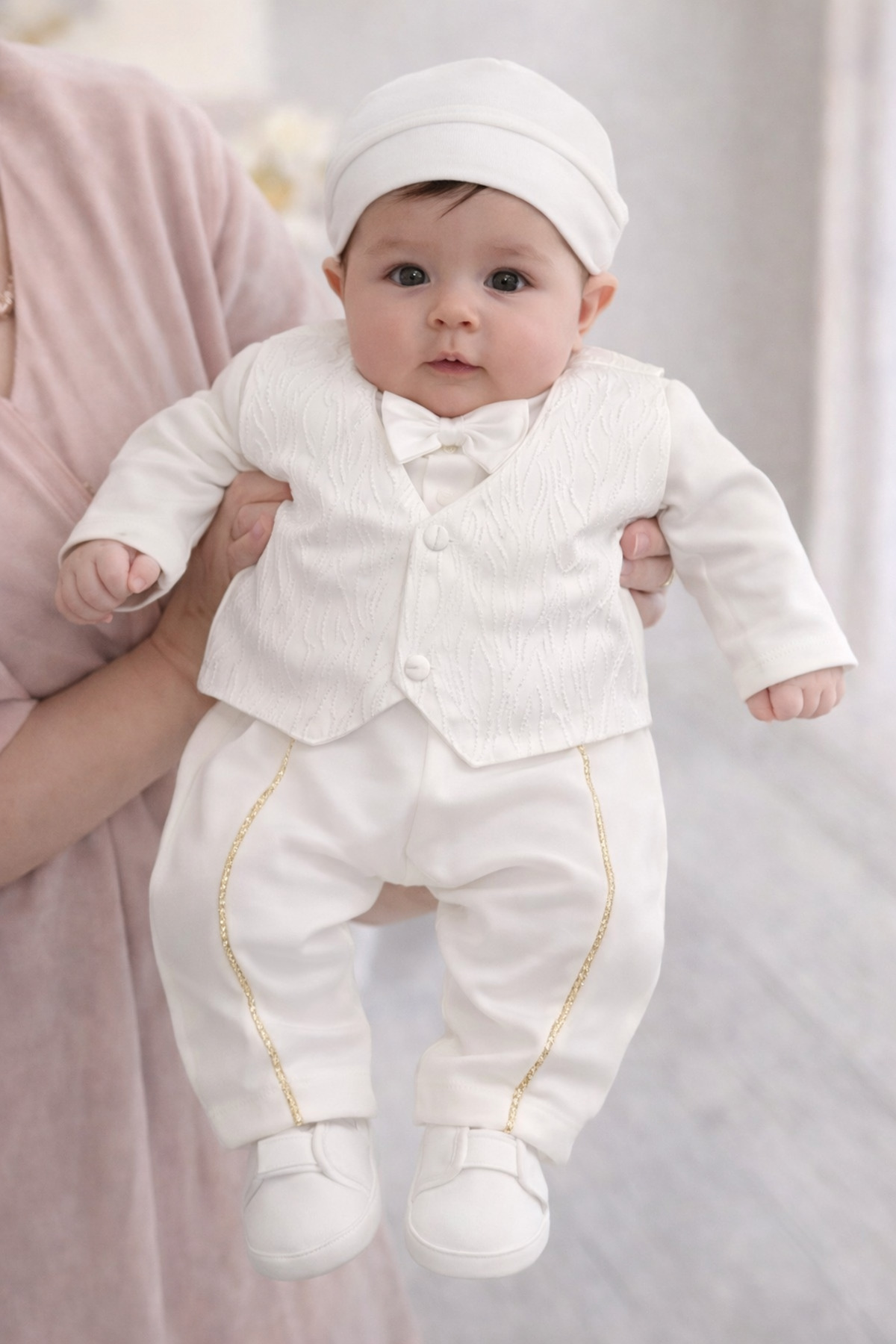 UmBaby Erkek Bebek Mevlüt Takımı Ultra Lüx Şık Tasarım fotoğrafı 2 (önizleme)