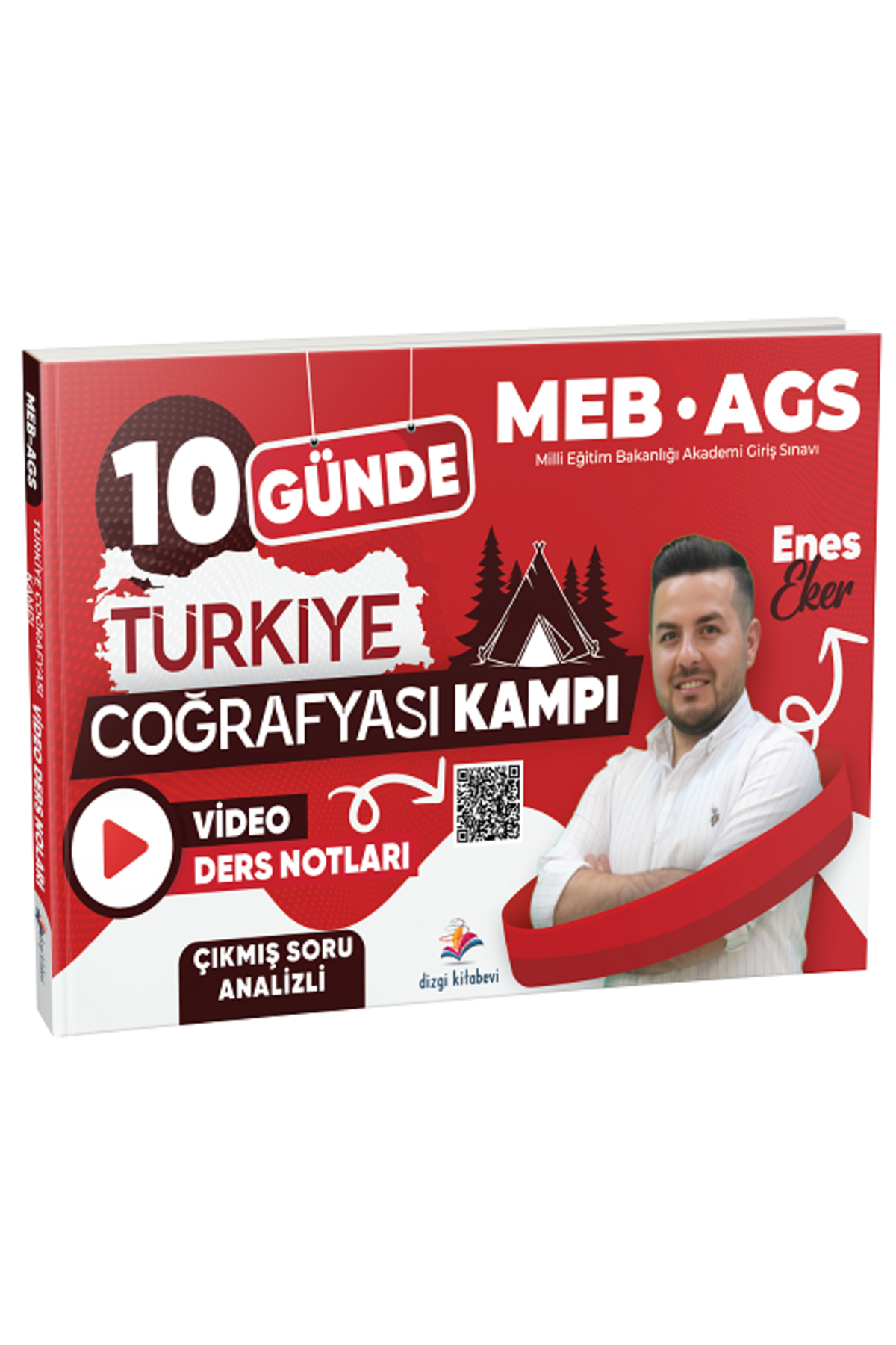 Dizgi Kitap MEB-AGS 10 Günde Türkiye Coğrafyası Kampı Video Ders