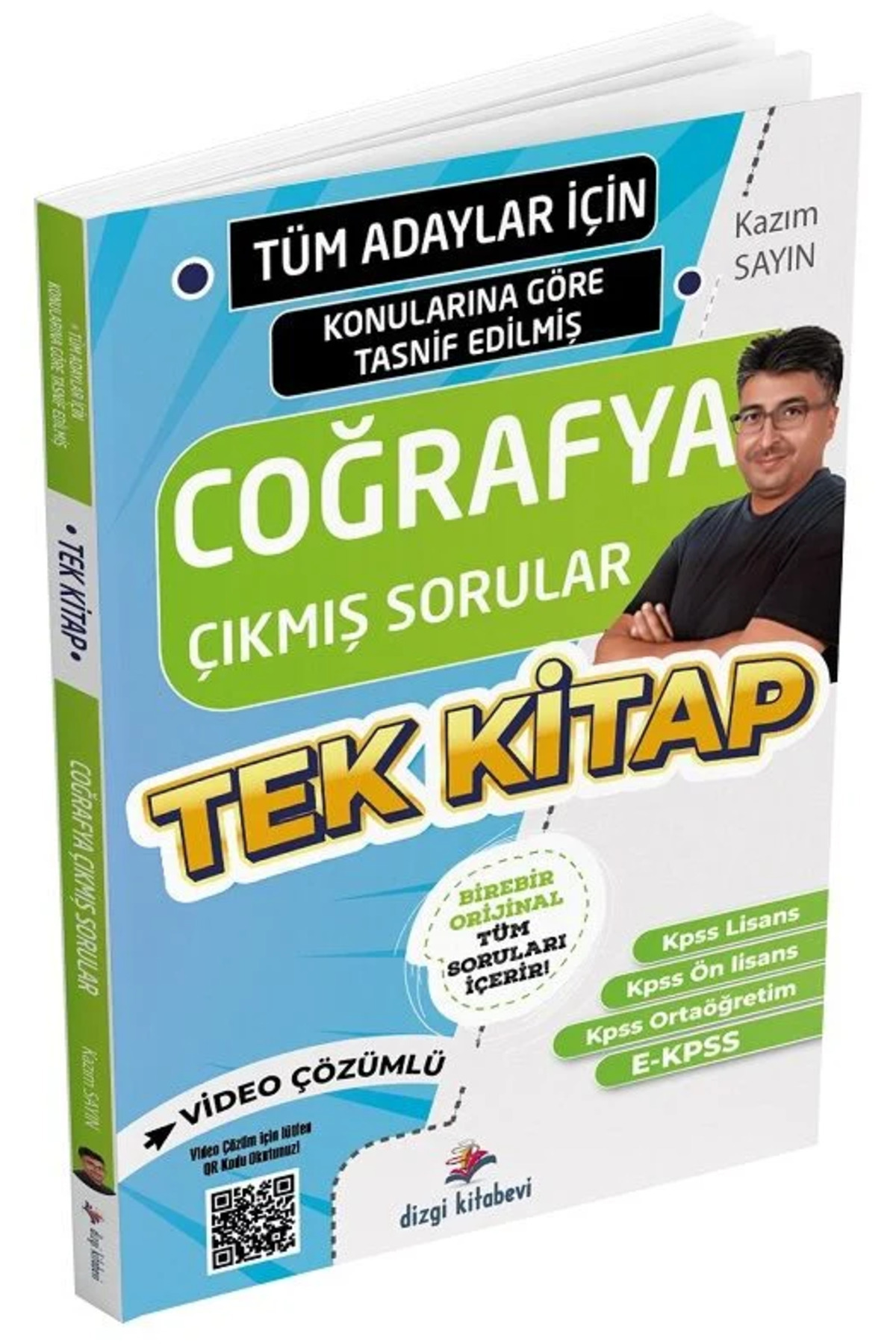 Dizgi Kitap KPSS Coğrafya Çıkmış Sorular Konularına Göre Çözümlü