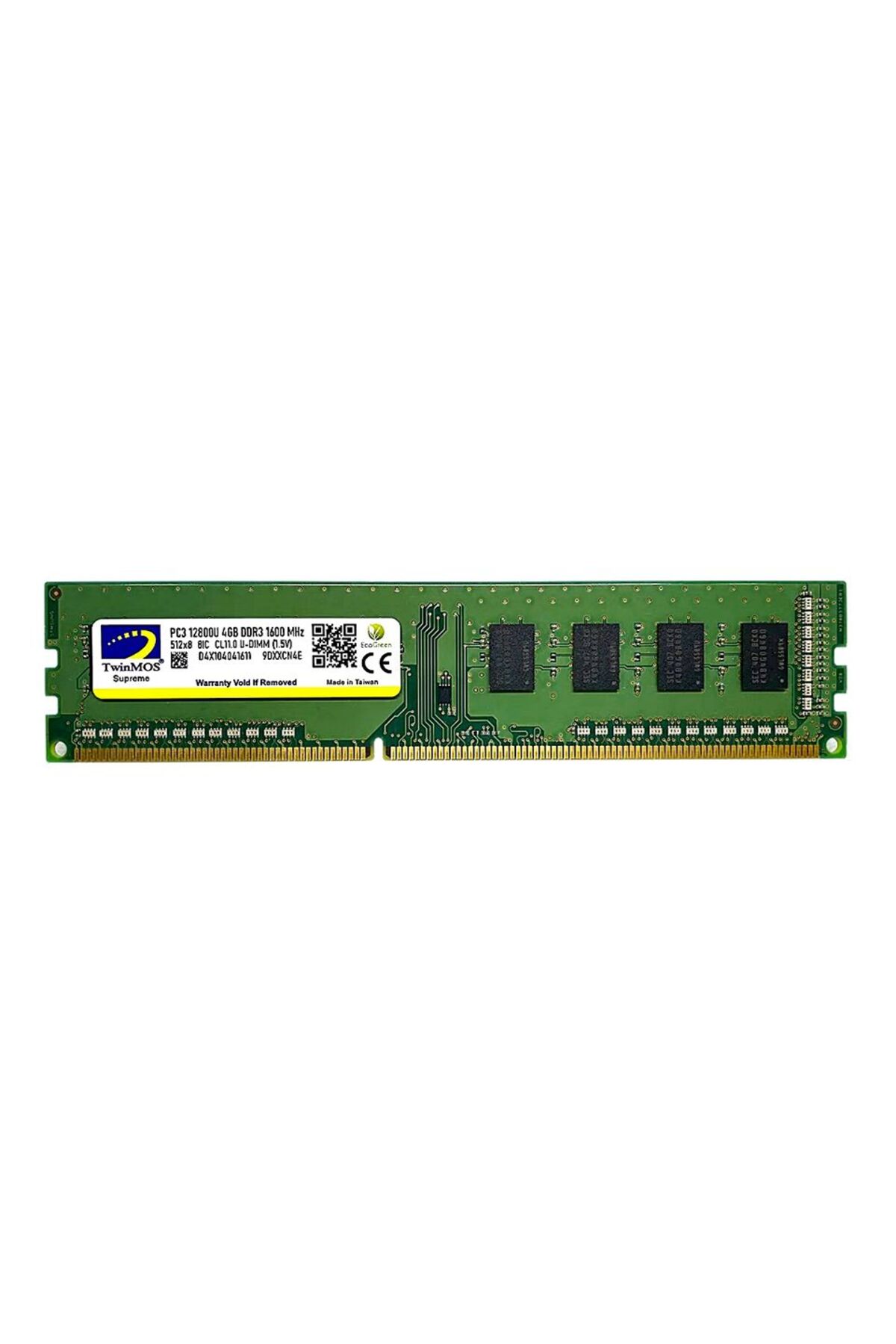 TREND TWINMOS 4GB 1600MHz DDR3 1.5V PC Ram MDD34GB1600D