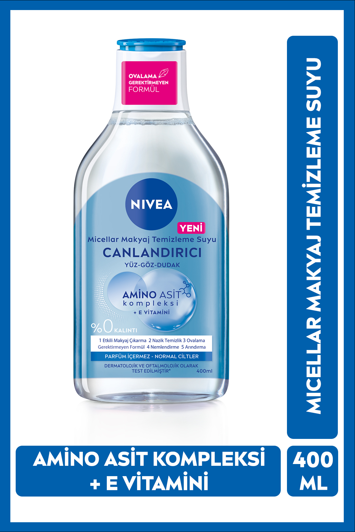levent NIVEACanlandırıcı Makyaj Temizleme Suyu 400ml