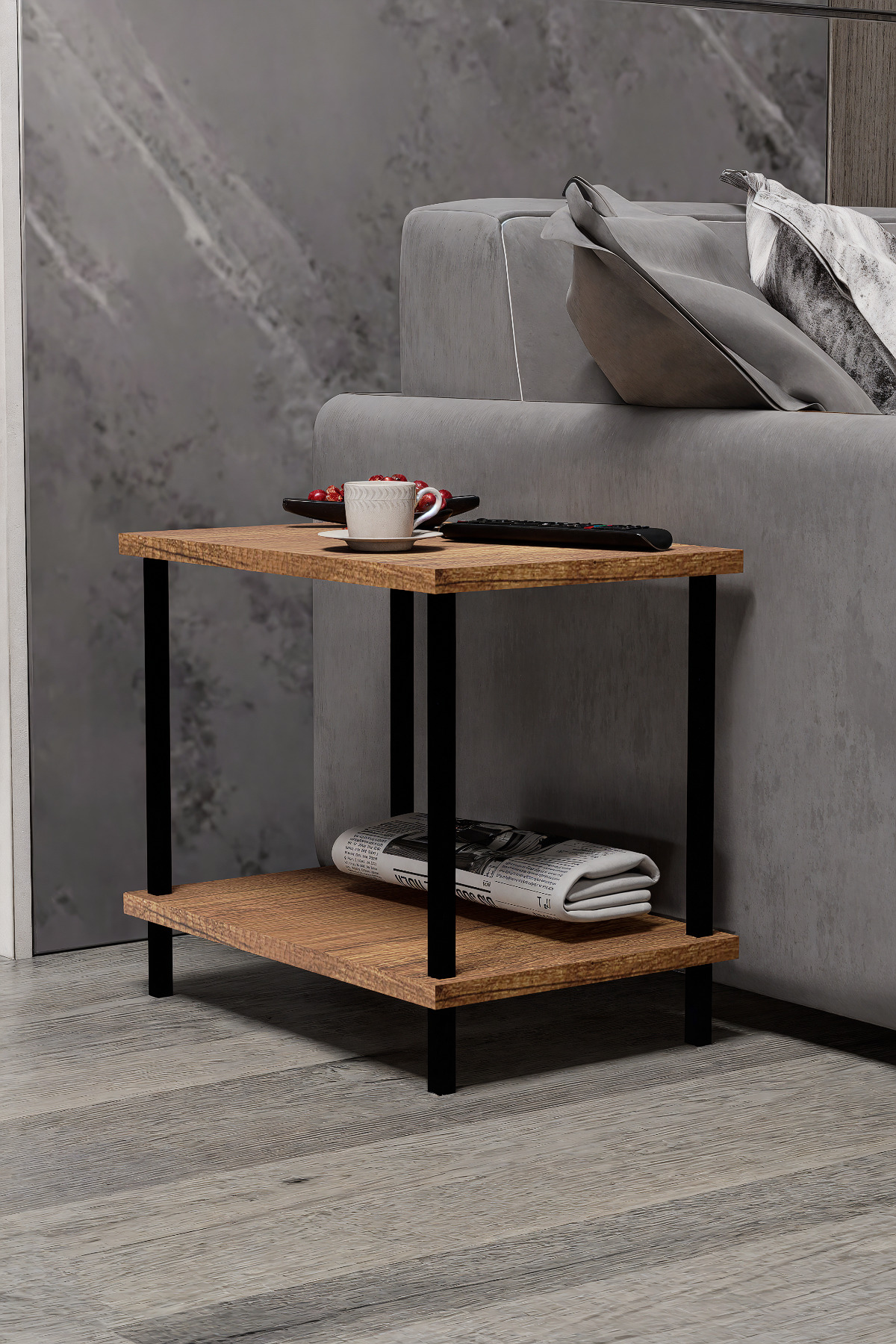45x30 | Side Table - Nightstand - Office Table | Side Table - Nightstand | Flip Setup Side Table
