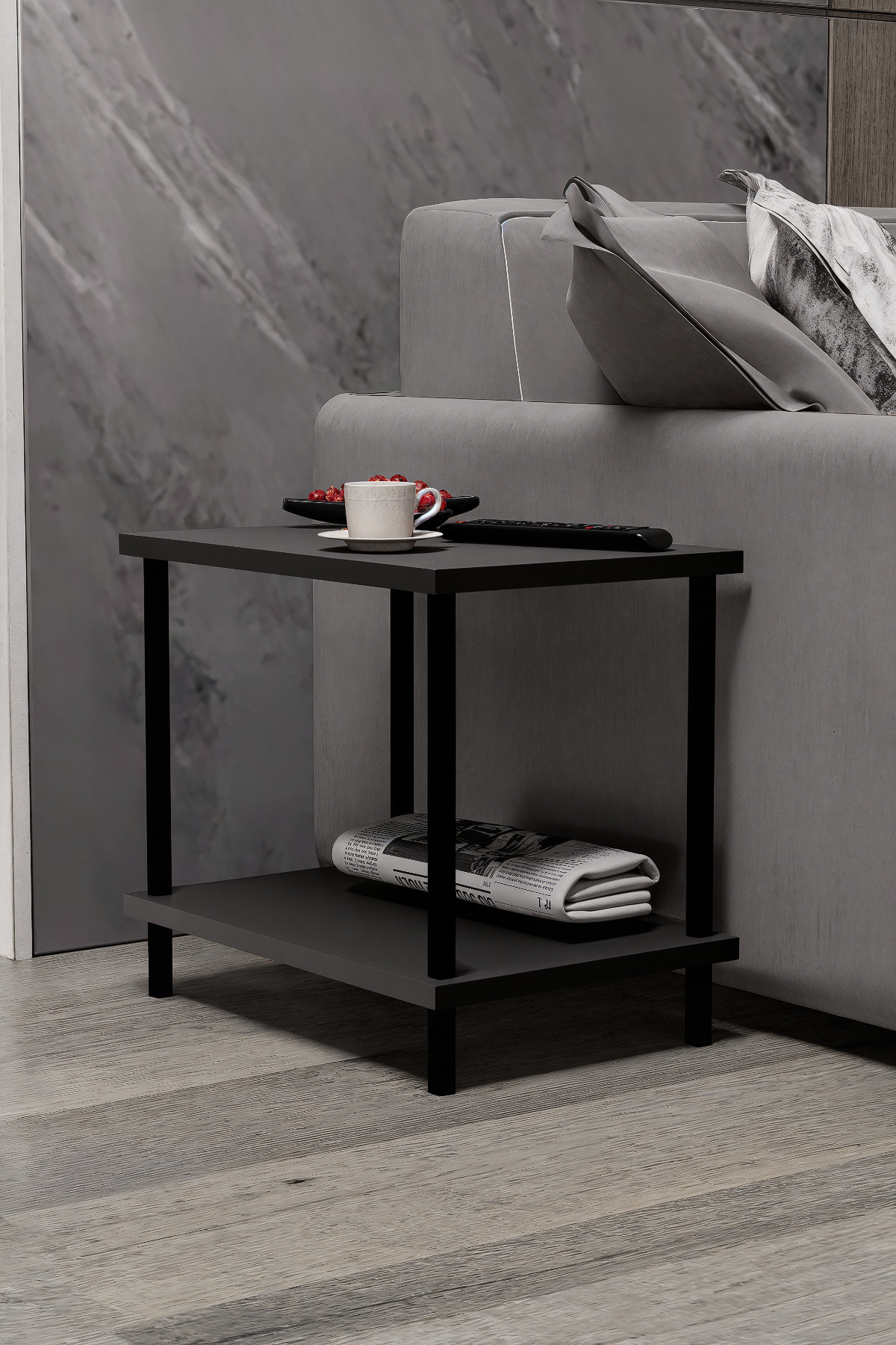 45x30 | Side Table - Nightstand - Office Table | Side Table - Nightstand | Flip Setup Side Table