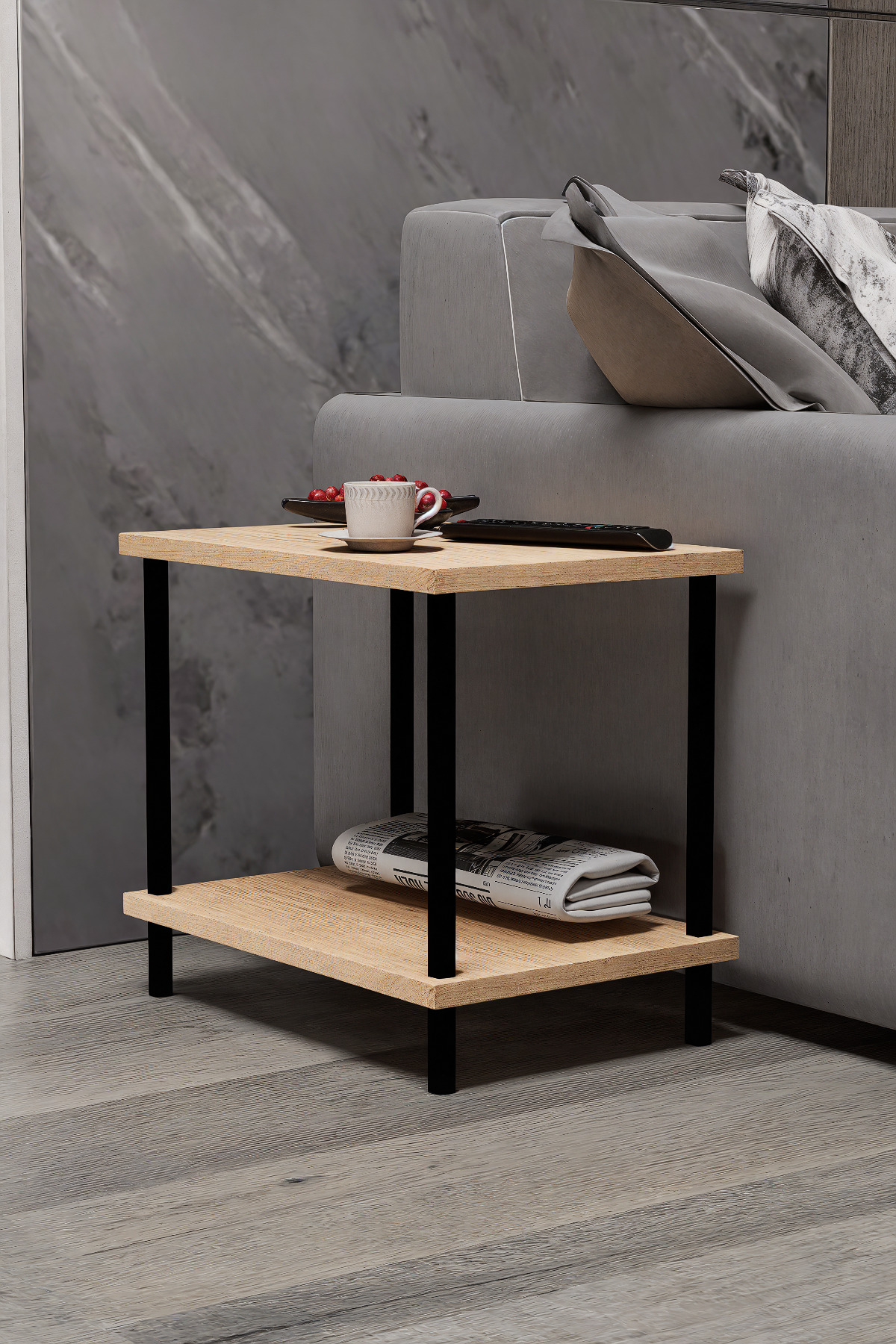 45x30 | Side Table - Nightstand - Office Table | Side Table - Nightstand | Flip Setup Side Table