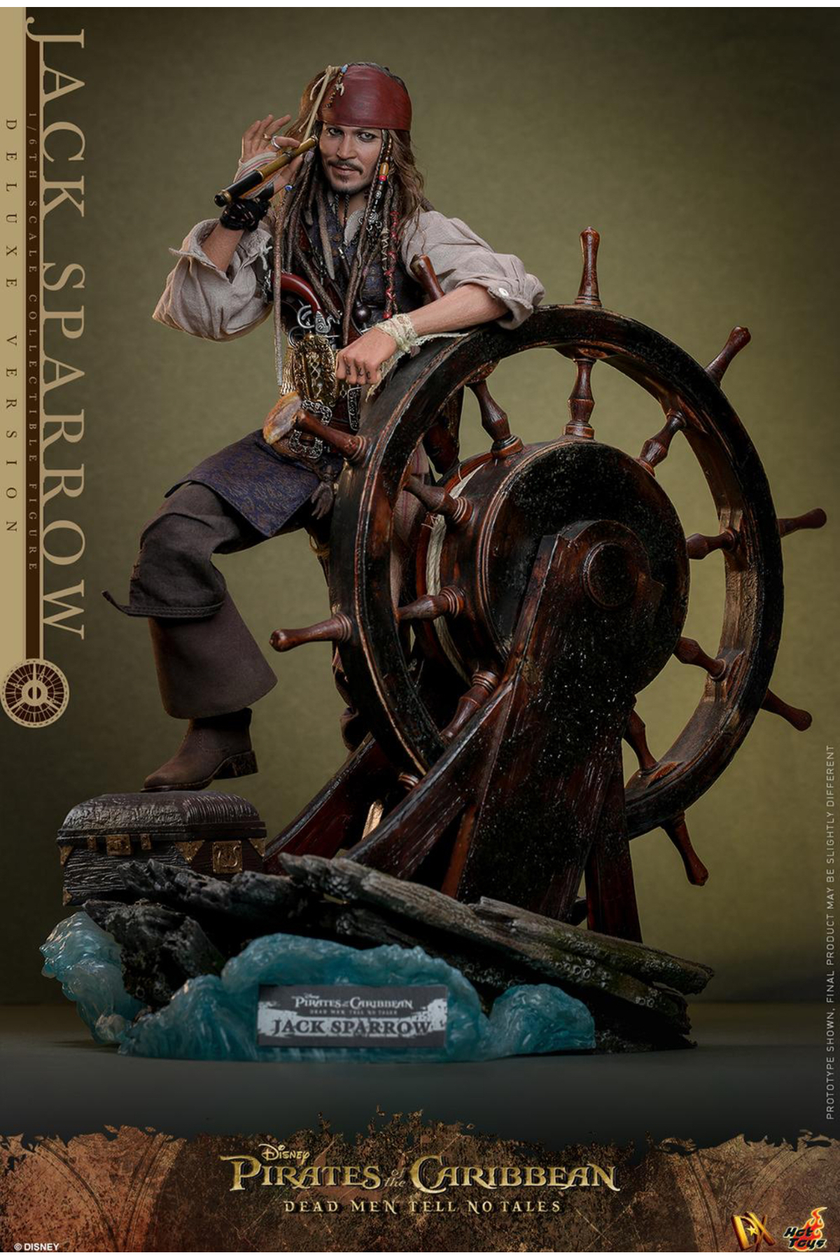 クリエイター・アーツ フィギュア 6体セット Hot Toys Jack Sparrow (Deluxe Version) Sixth Scale Figure - Fiyatı