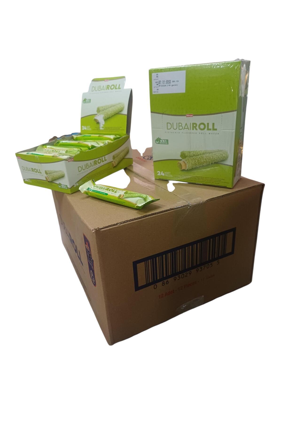 Elvan DUBAİ ROLL GOFRET 24 LÜ PK X 12 Lİ 1 KOLİ