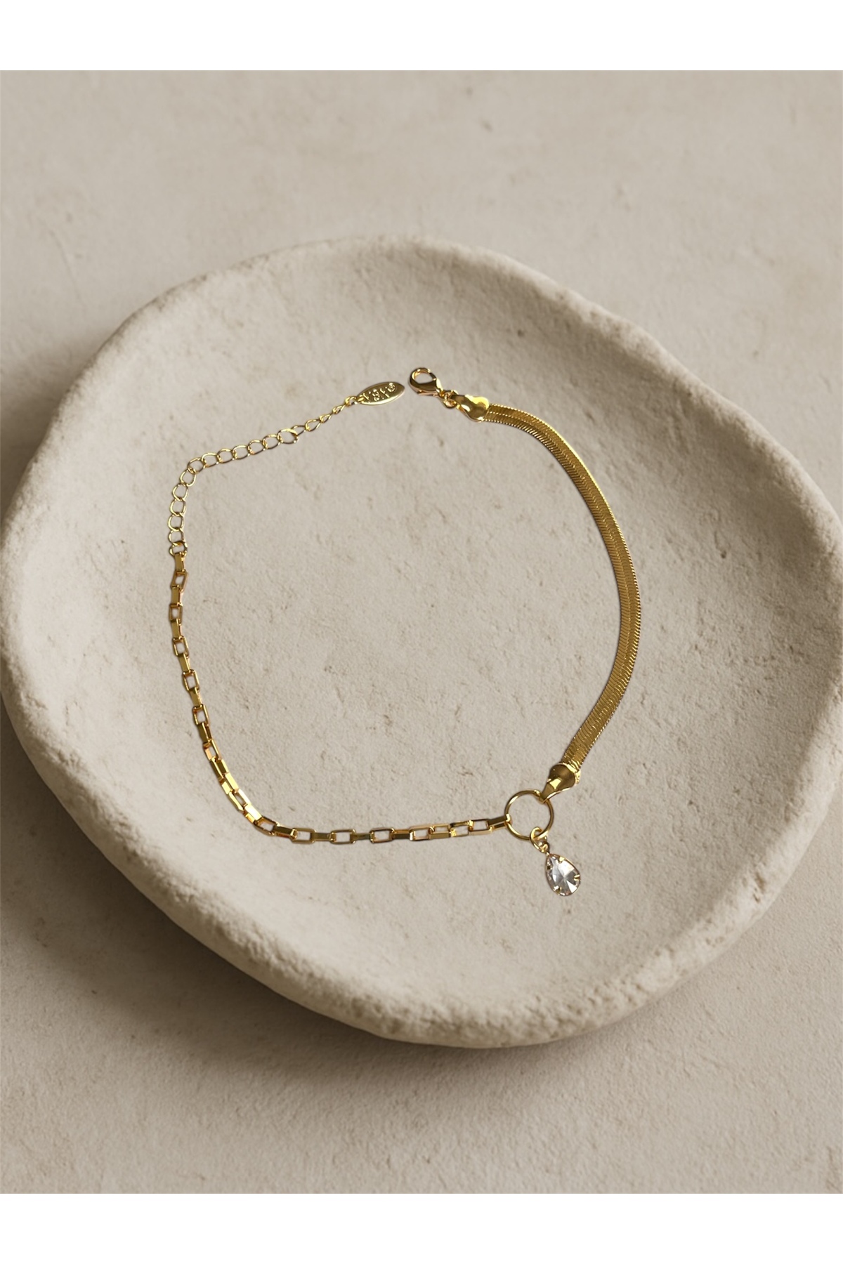 CHI COLLECTION Rosegold Çelik Halhal