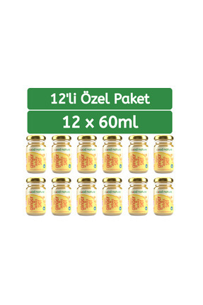 Cood Nature 12'li Organik Zencefil-Zerdeçal Shot 60ml