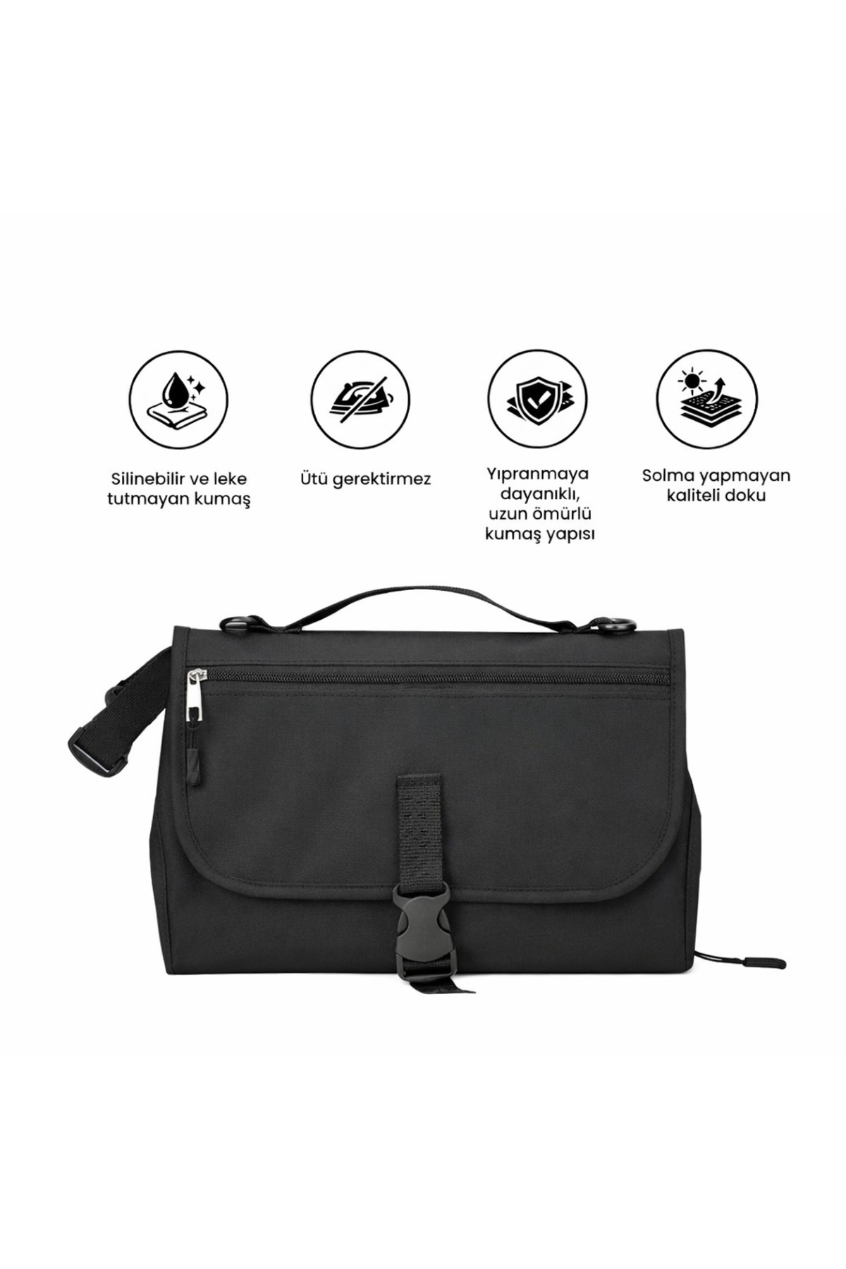 Bagimoo Alt Açma Minderi Bebek Alt Açma Örtüsü Fonksiyonel Bebek Arabası Uyumlu fotoğrafı 2 (önizleme)