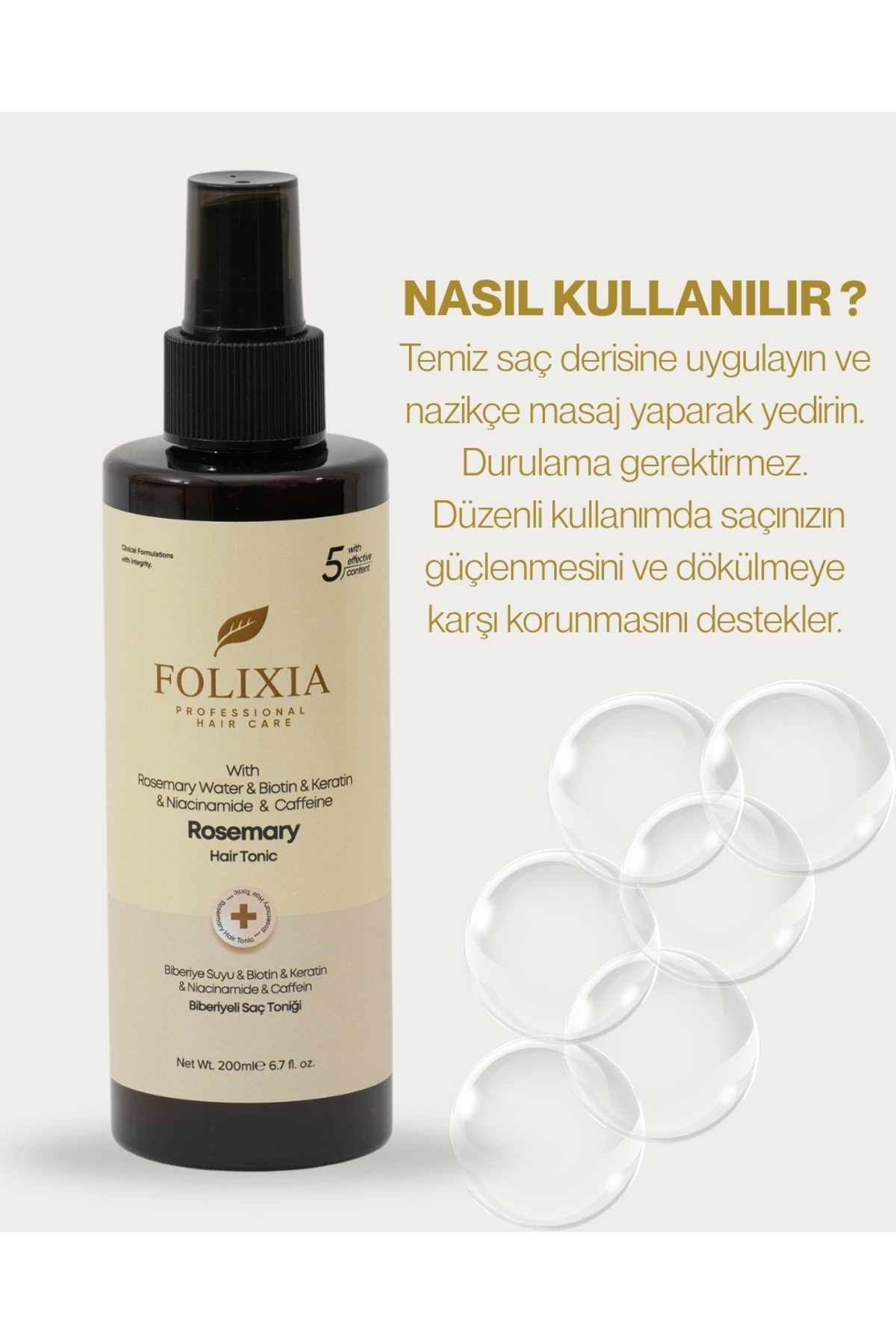 Saç Derisi Dengeleyici Tonik – Biberiye & Kafein 200 ml — 5 — تصویر 5 از 5