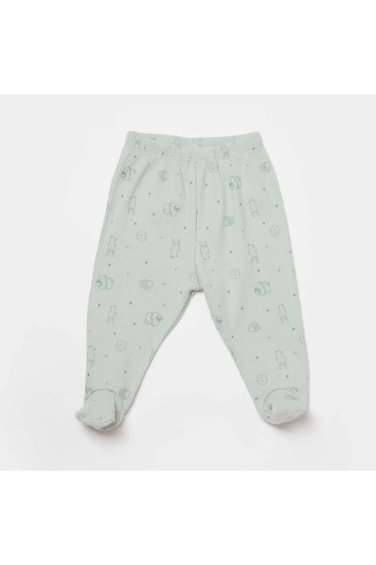 Biorganic Bibaby Modal Play With Me Pantolon 57897 Mint Gül Kurusu
