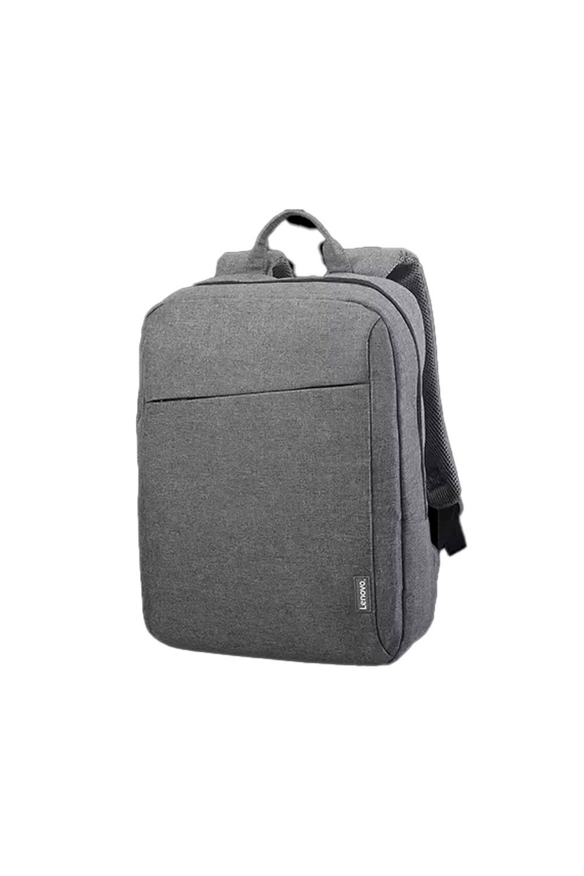 -Inch Laptop Backpack – Stylish Grey Fabric School & Business Bag
