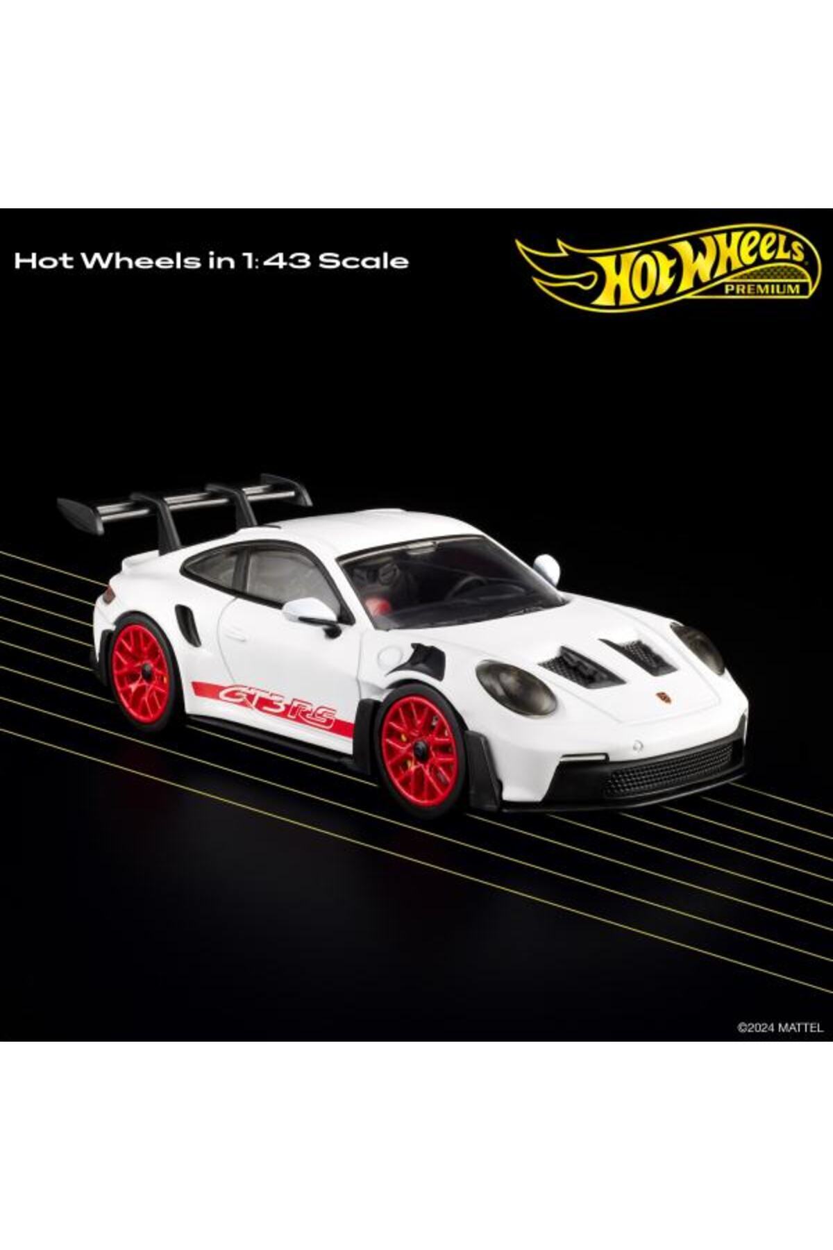 HOT WHEELS 1:43 Premium Arabalar - Porsche GT3-RS (HWT03) fotoğrafı 5 (önizleme)