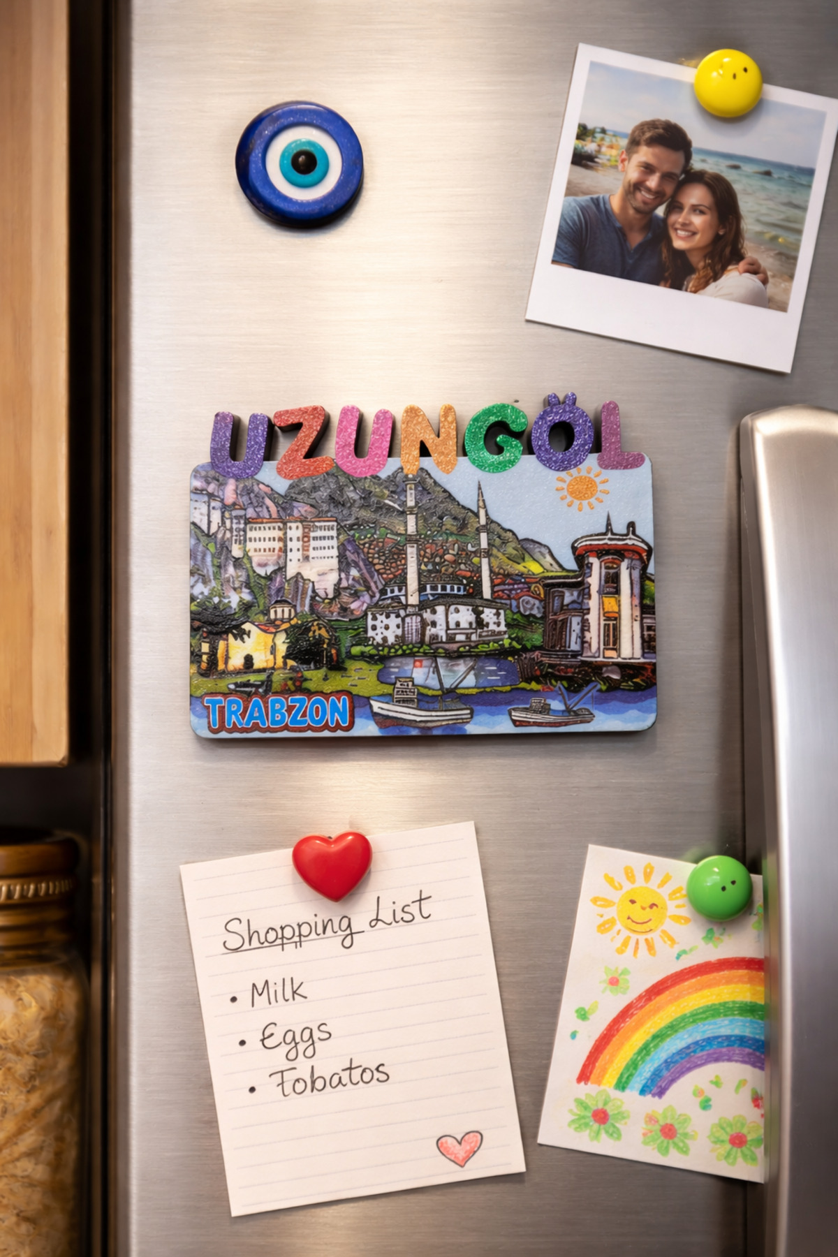 seymen bıçakçılık Karadeniz Hatırası Magnet | Karadeniz Figürlü