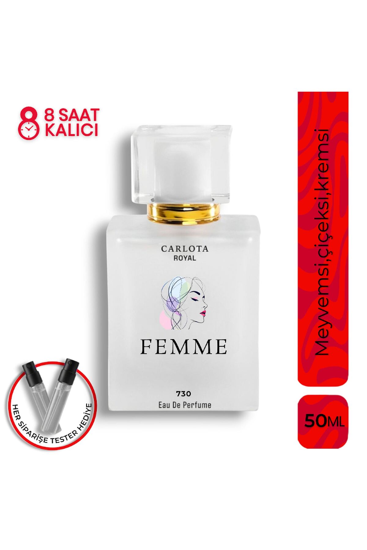 CARLOTA FEMME Kadın Parfüm 50 ML - Fiyatı, Yorumları