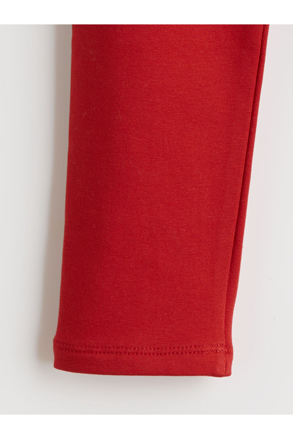 LC Waikiki Kırmızı Beli Lastikli Kız Çocuk Tayt fotoğrafı 3 (önizleme)