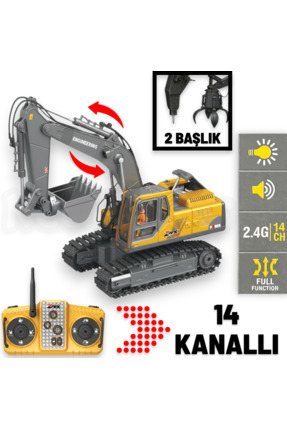 YILDIRIM OYUNCAK Uzaktan Kumandalı Işıklı Sesli Çok Fonksiyonlu Şarjlı 360° D...