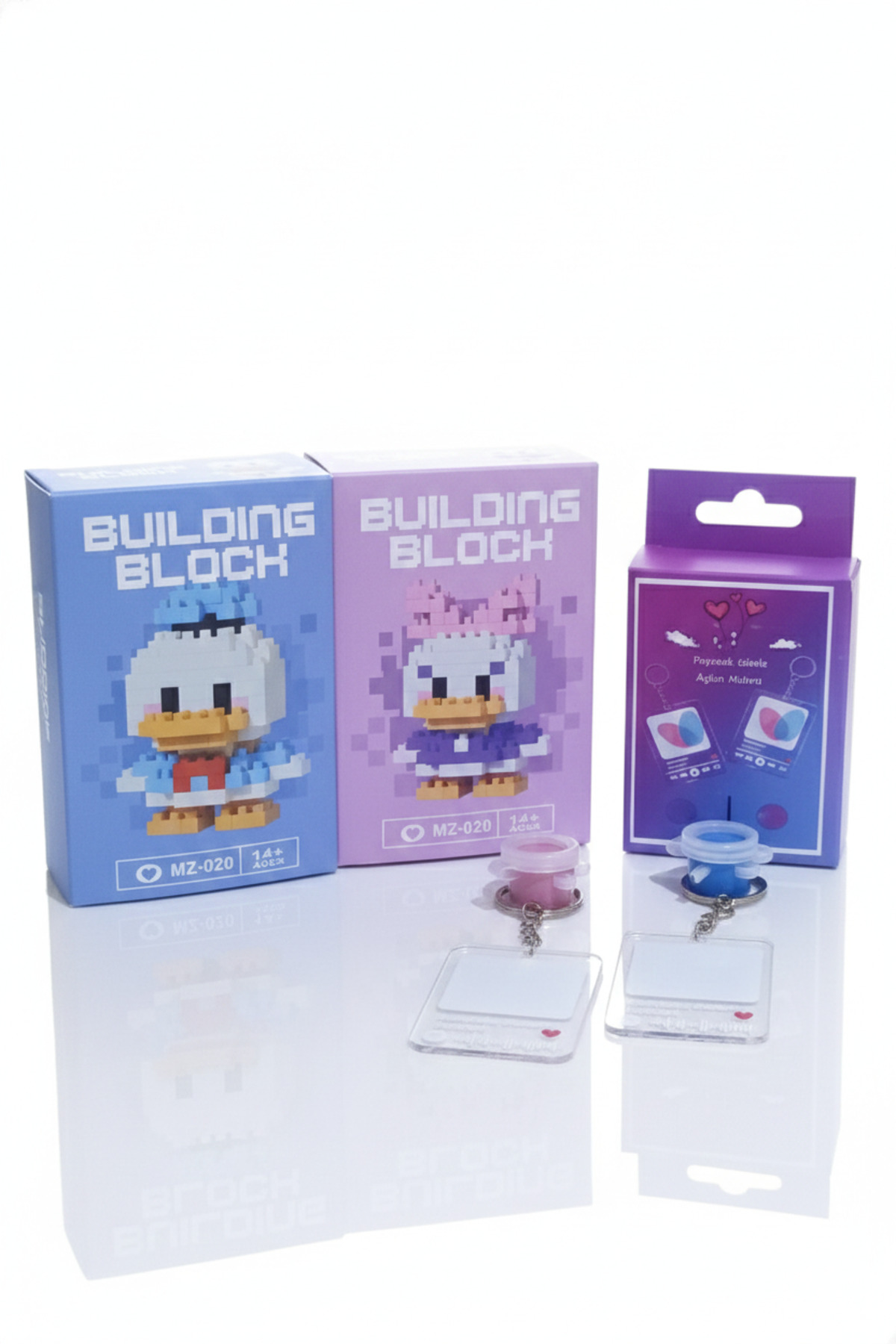 ست ساخت‌وساز مینی دوگانه و جاکلیدی عاشق اثر انگشت