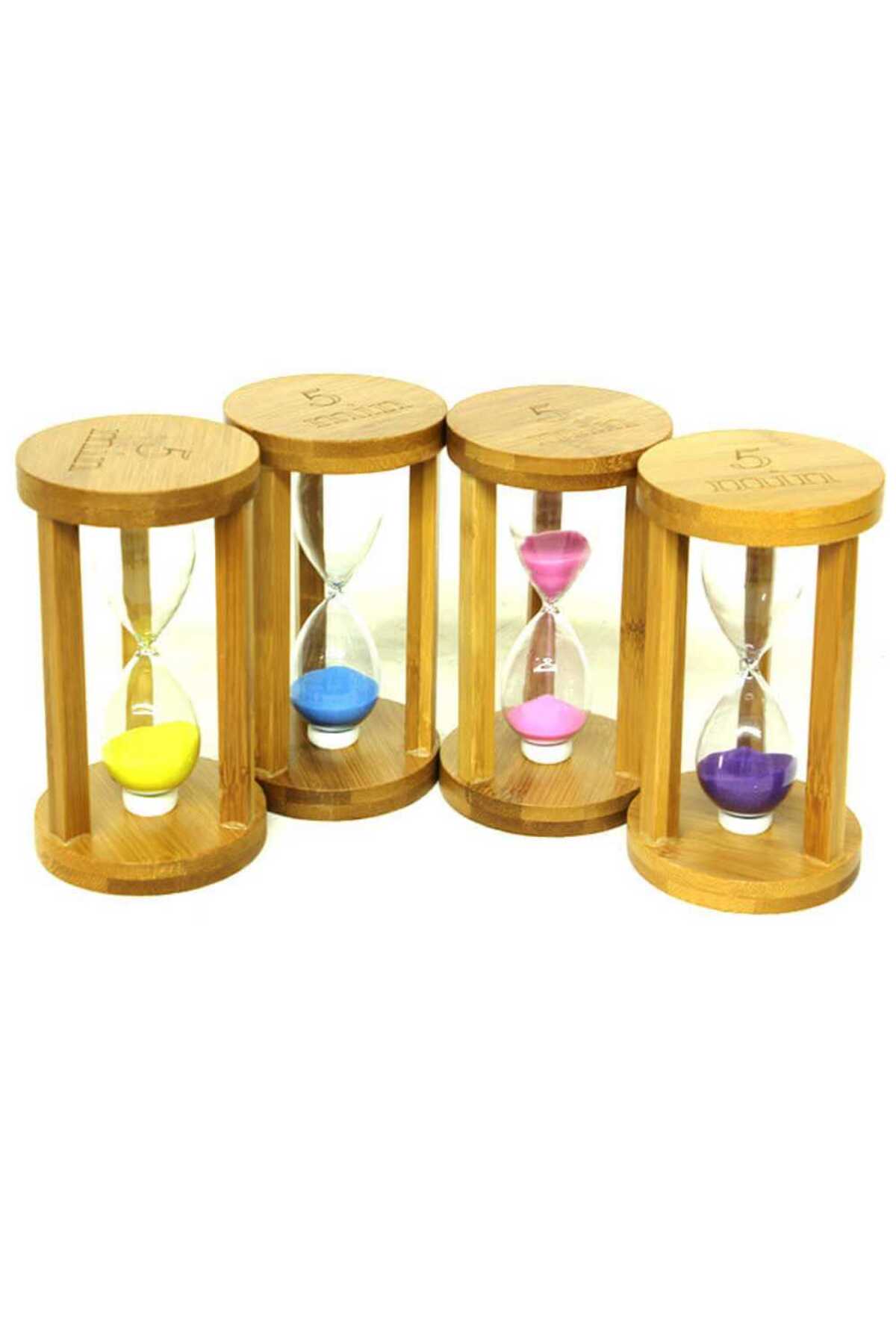 Mihristore Kum Saati Ahşap 5 Dk Kum Saati Ahşap Kum Saati