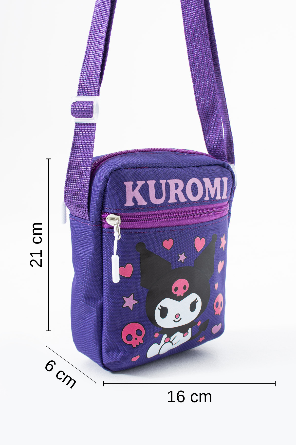 QL ACCESSORY Geantă De Umăr Pentru Copii Kuromi Femeie - Single Dimension