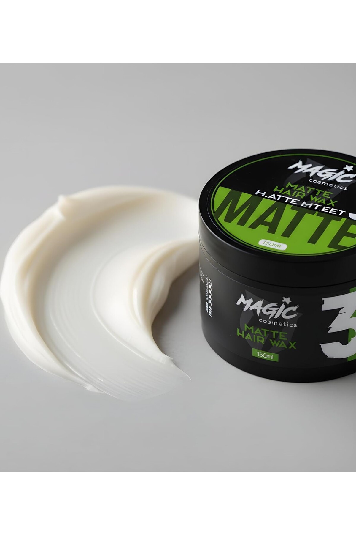 Mat ve Doğal Görünüm Sağlayan Saç Şekillendirici Wax 150 ml - Güçlü & Kalıcı Tutuş — Magic_Matte_Wax — تصویر 6 از 6