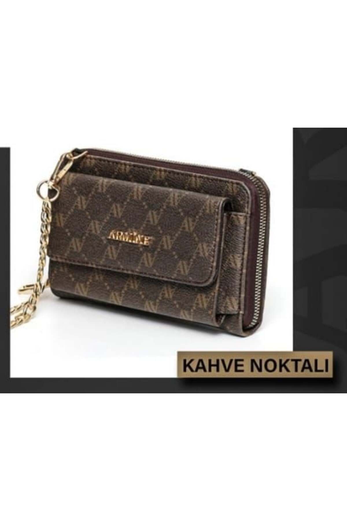 ÇANTA 324 KAHVE NOKTALI