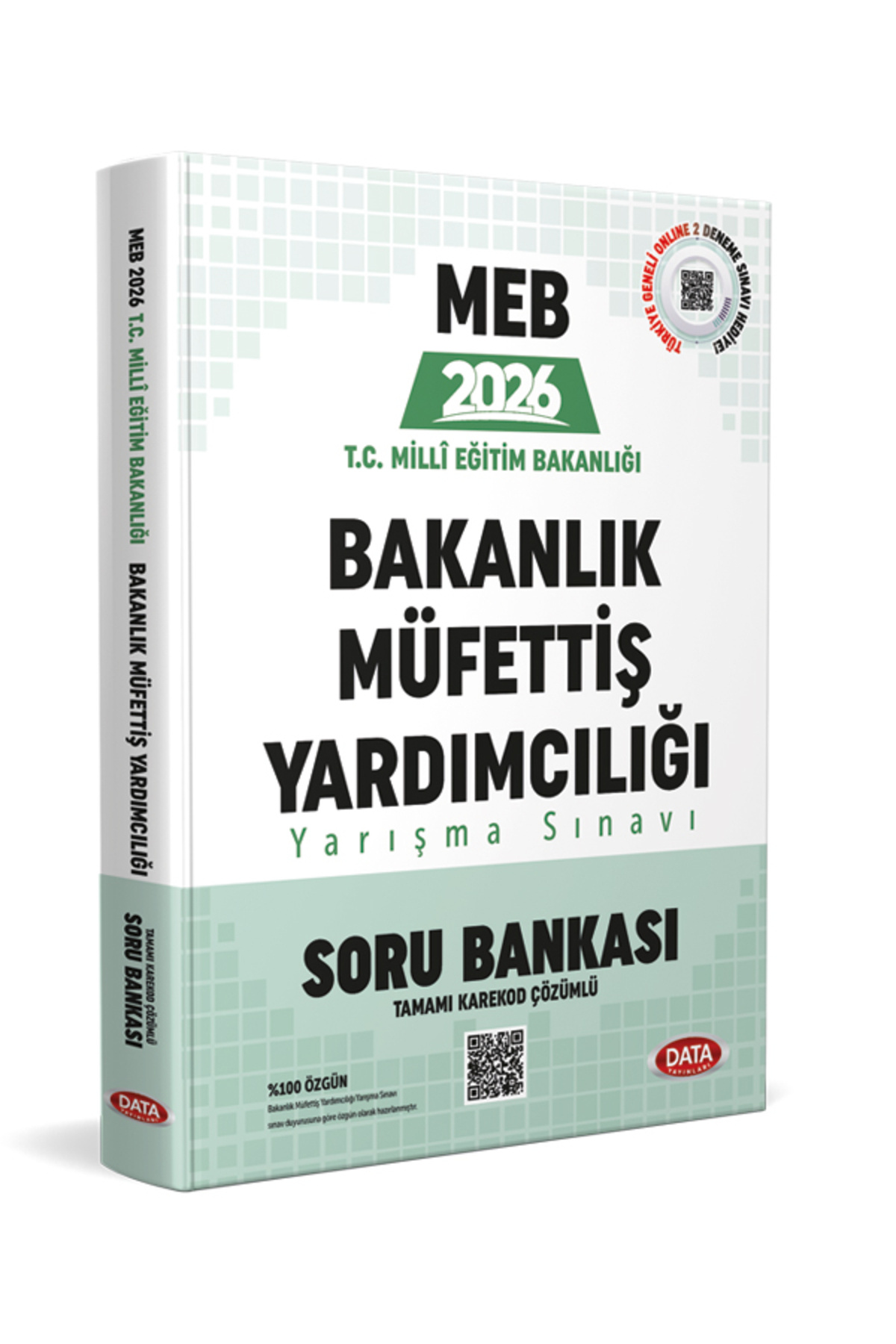 Data Yayınları 2026 MEB Bakanlık Müfettiş Yardımcılığı Soru