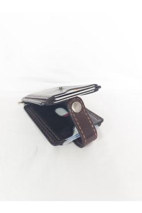 DoDo Craft %100 Hakiki Deri El Yapımı Erkek Cüzdan / Kartlık – Minimal Klasik...