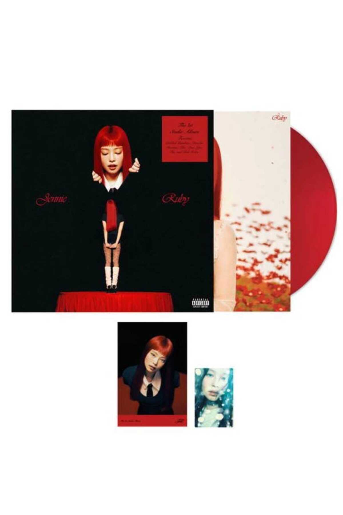 tays store JENNIE (BLACKPINK) Ruby Album Int. Opaque Red edition