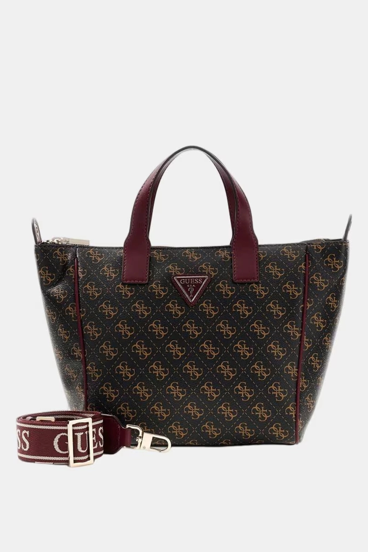 گس چمدان قهوه‌ای زنانه کوچک Follie مدل TWLQ9676019-BNL