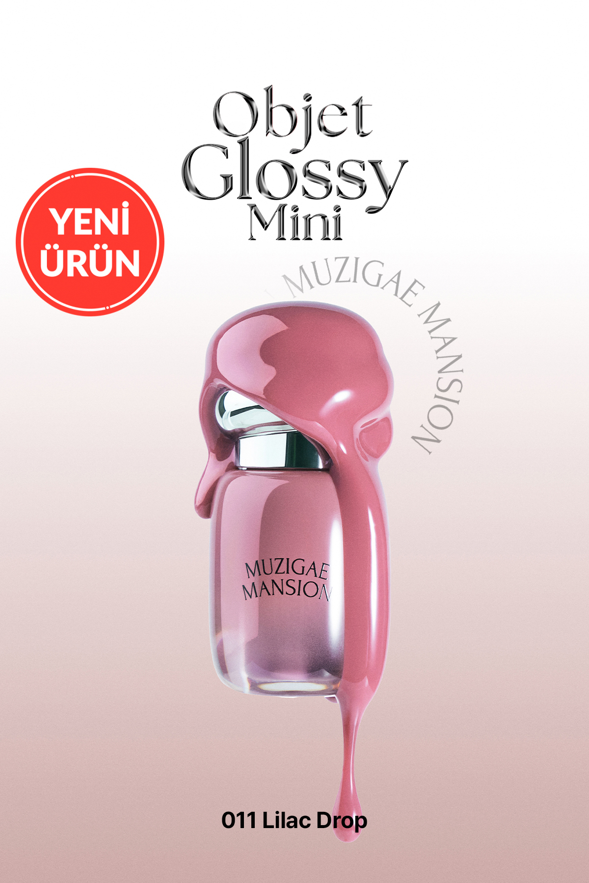 MUZIGAE MANSION OBJET GLOSSY MINI 011 LILAC DROP