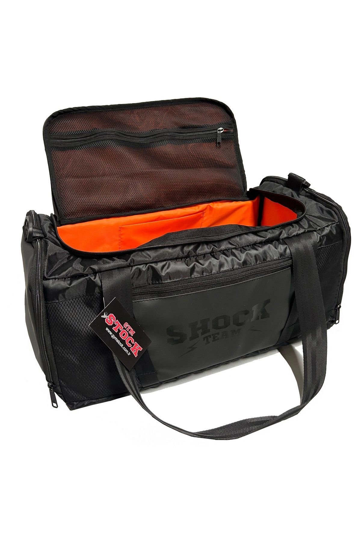 GYM STOCK Shock Team Astarlı Fonksiyonel Duffle Spor Çanta Siyah